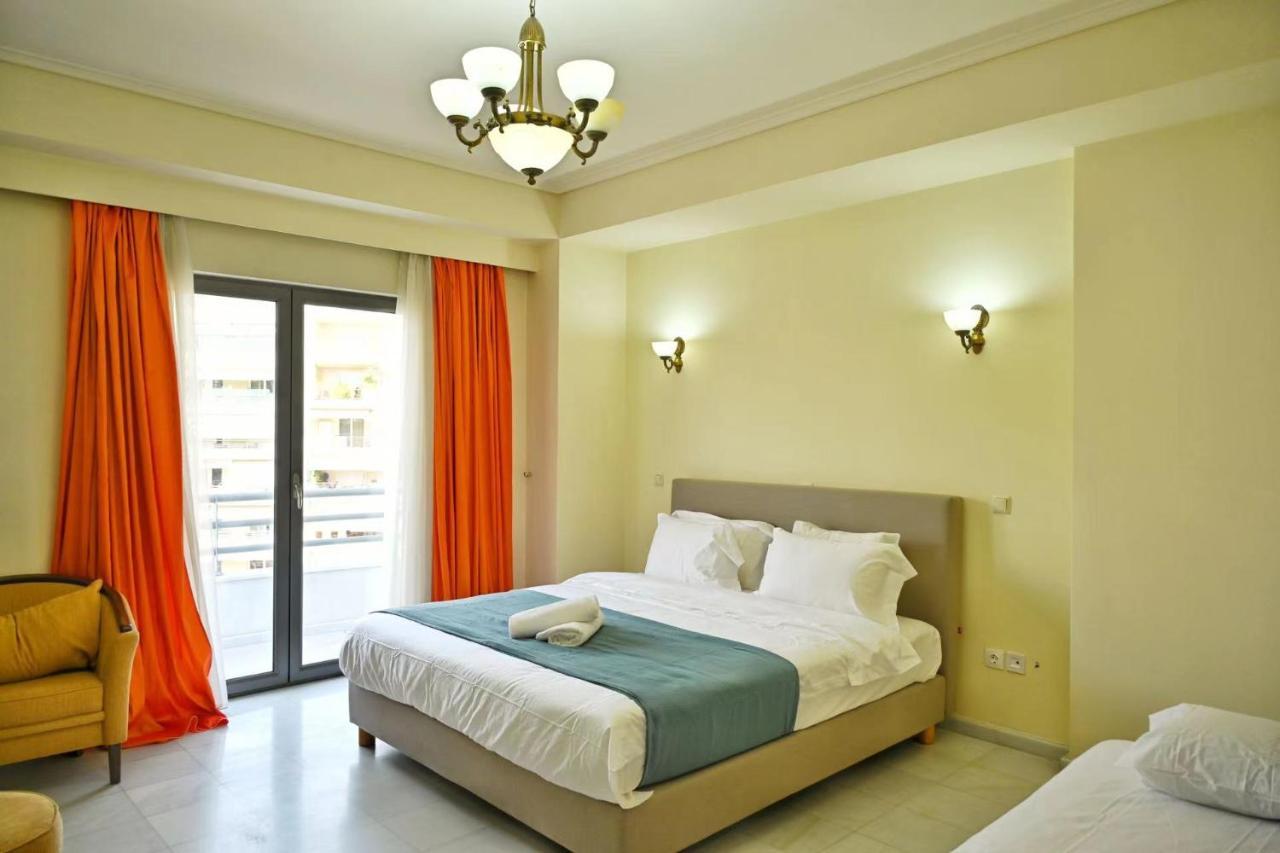 New Times Home & Hotels Near Metro Station Athens Center מראה חיצוני תמונה